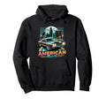 American Muscle Car Car Hoodie - Graphic Print Men Women - T-Shirt, Sweatshirt, Hoodie