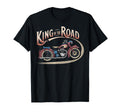 King Road Motorcycle Black Small T-Shirt - Unique Graphic for Adults - T-Shirt, Sweatshirt, Hoodie