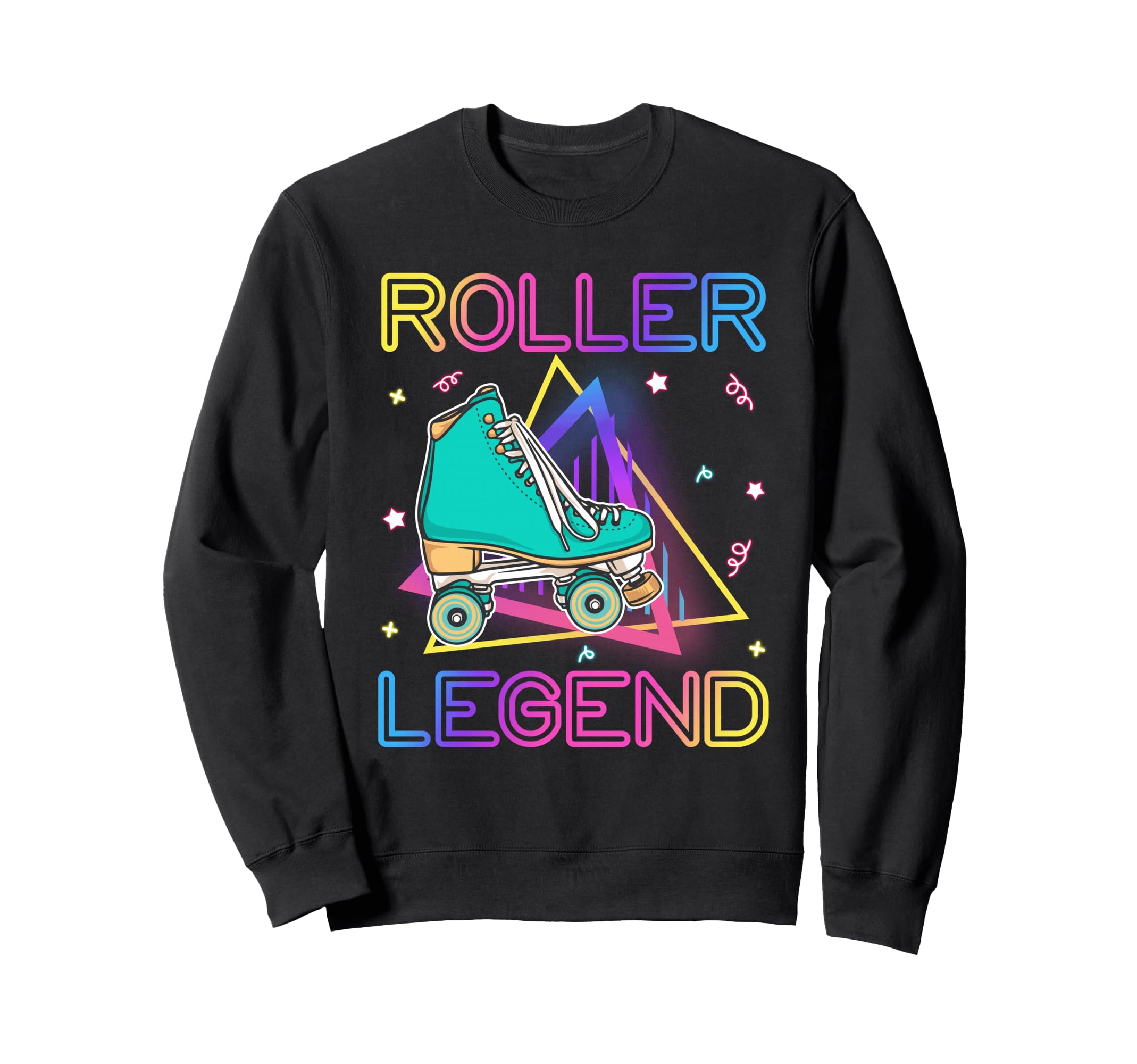 Roller Legend 70S 80S Roller Skating Sweatshirt - Unique Graphic Men Women - T-Shirt, Sweatshirt, Hoodie