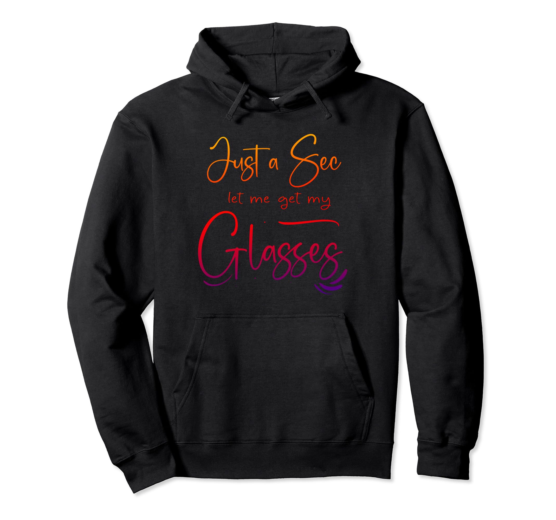 Funny Overthinker Just Sec Let Me Get Hoodie - Minimalist Print Men Women - T-Shirt, Sweatshirt, Hoodie