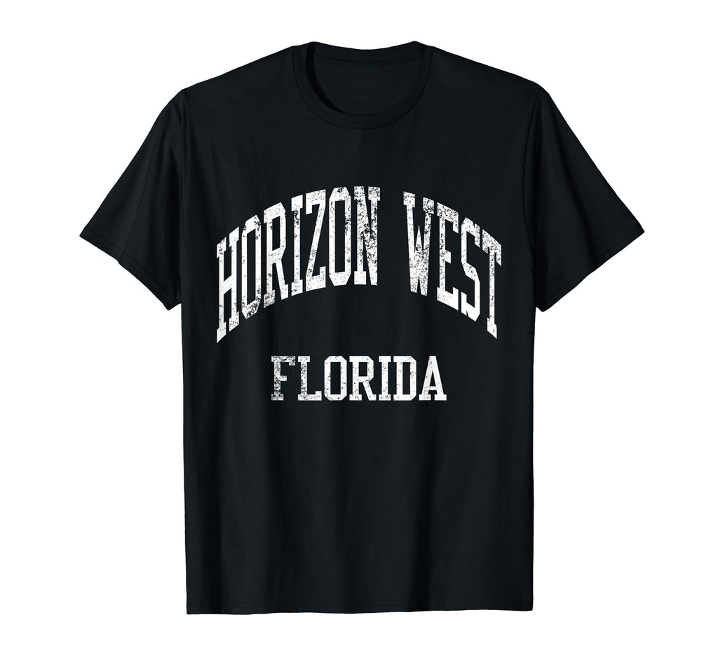 Horizon West Florida 70S College Sports T-Shirt - Unique Graphic for Adults - T-Shirt, Sweatshirt, Hoodie
