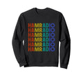 Ham Radio Typography Amateur Sweatshirt - Minimalist Print for Adults - T-Shirt, Sweatshirt, Hoodie