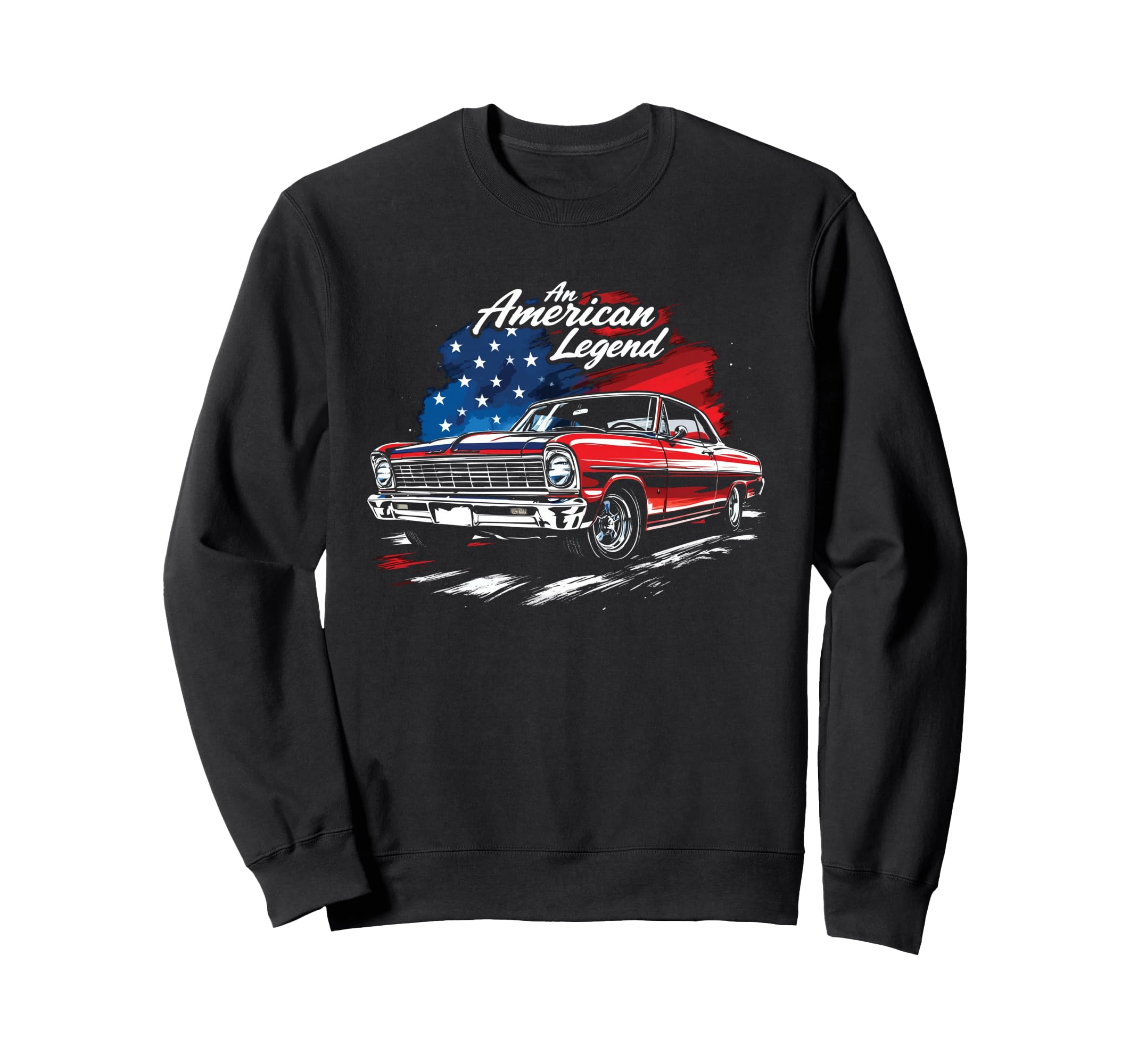1966 1967 Nova Ss American Sweatshirt - Fun Novelty Design Men Women - T-Shirt, Sweatshirt, Hoodie