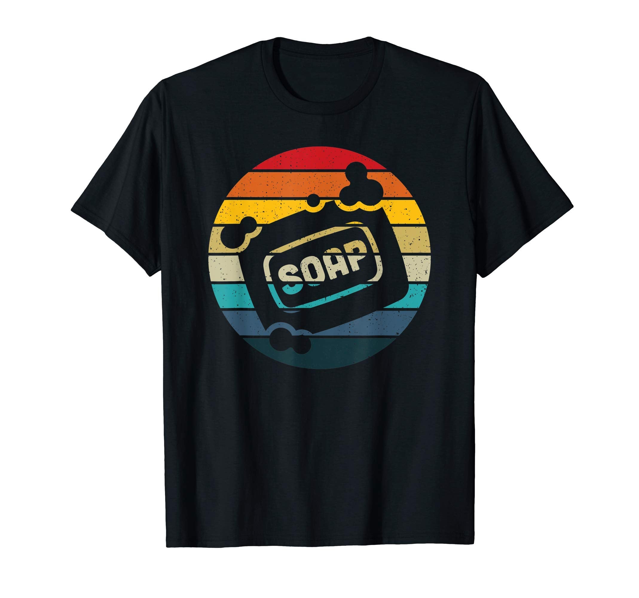 Sunset Soap Saponification Soap Maker T-Shirt - Minimalist Print Men Women - T-Shirt, Sweatshirt, Hoodie