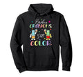 Broken Crayons Still Color Mental Health Hoodie - Aesthetic Graphic Unisex - T-Shirt, Sweatshirt, Hoodie