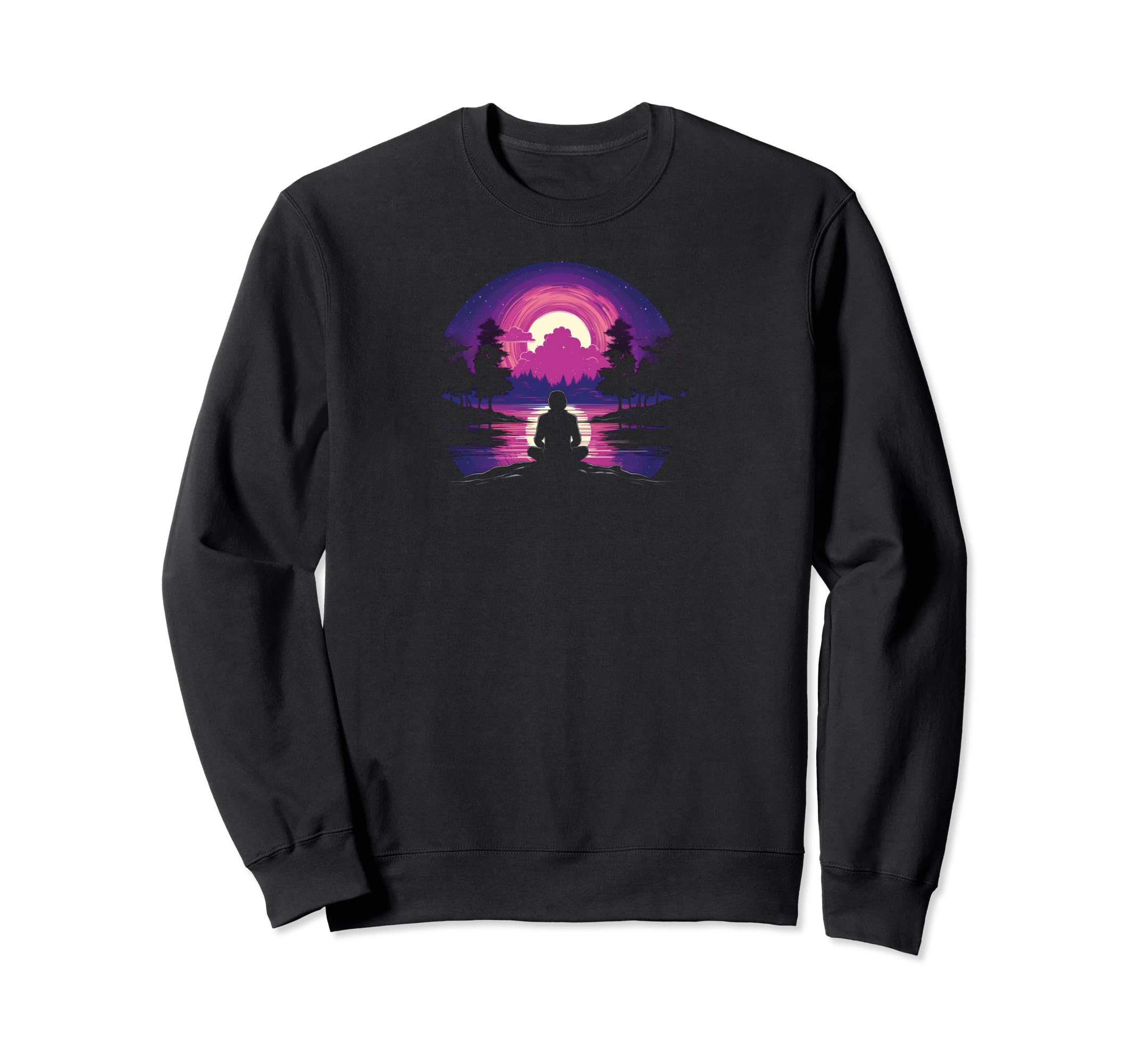 Mindfulness And Meditation Zen Sweatshirt - Custom Art Print for Adults - T-Shirt, Sweatshirt, Hoodie