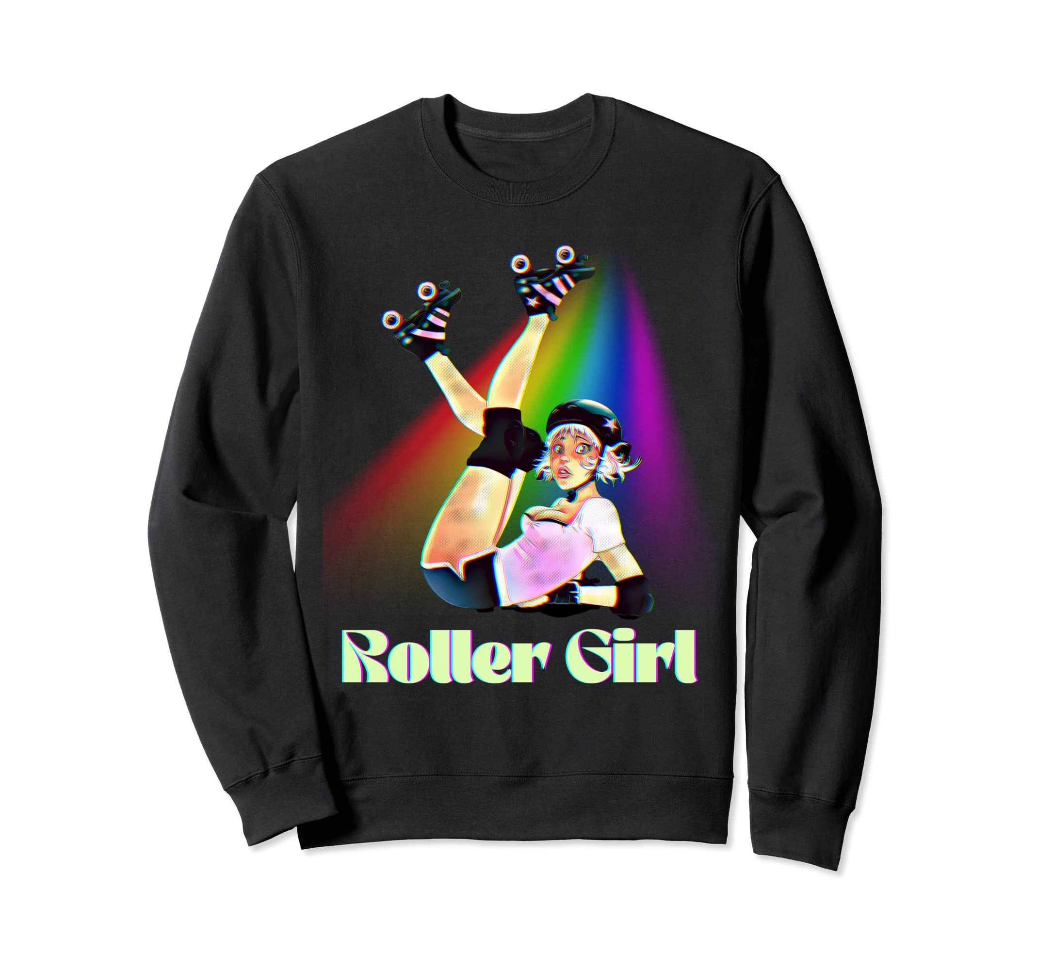 Roller Derby Roller Disco Roller Sweatshirt - Streetwear Style for Adults - T-Shirt, Sweatshirt, Hoodie
