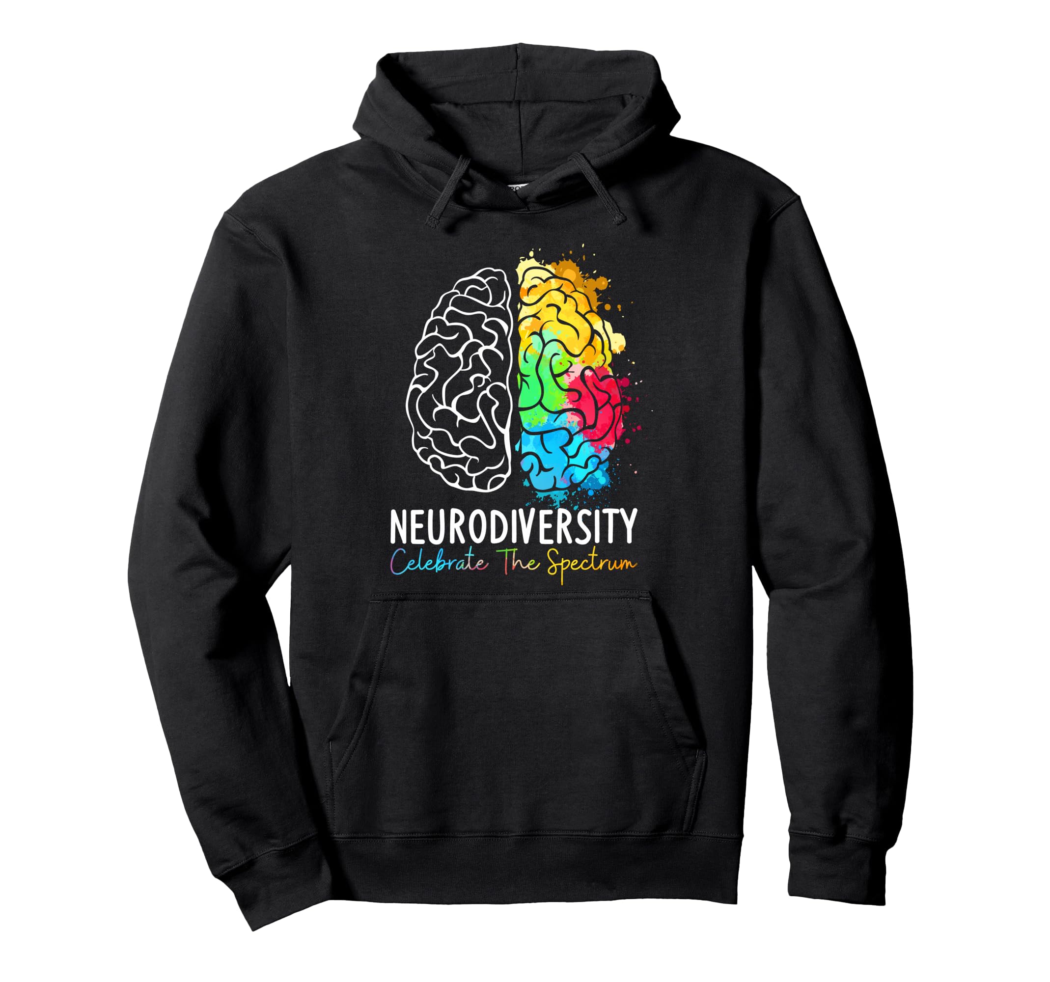 Neurodiversity Autism Spectrum Asd Adhd Hoodie - Novelty Apparel Unisex - T-Shirt, Sweatshirt, Hoodie