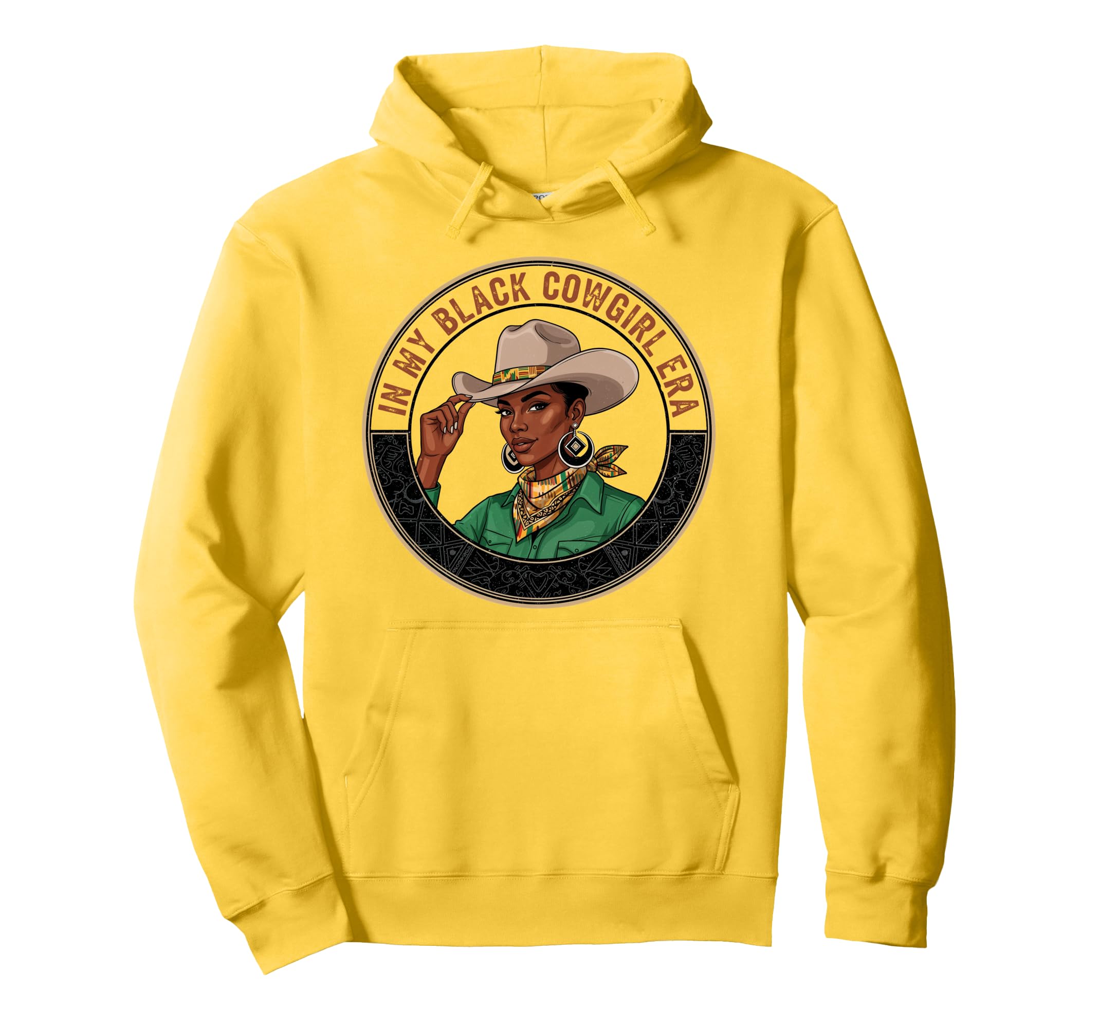 My Black Cowgirl Era African Hoodie - Fun Novelty Design for Adults - T-Shirt, Sweatshirt, Hoodie