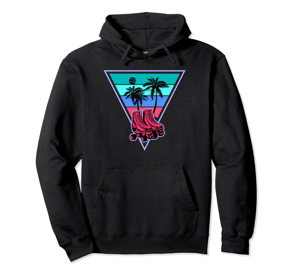 80S Roller Skating Roller Skating Hoodie - Minimalist Print Unisex - T-Shirt, Sweatshirt, Hoodie
