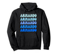 Armando Name Stack Hoodie - Aesthetic Graphic Unisex - T-Shirt, Sweatshirt, Hoodie