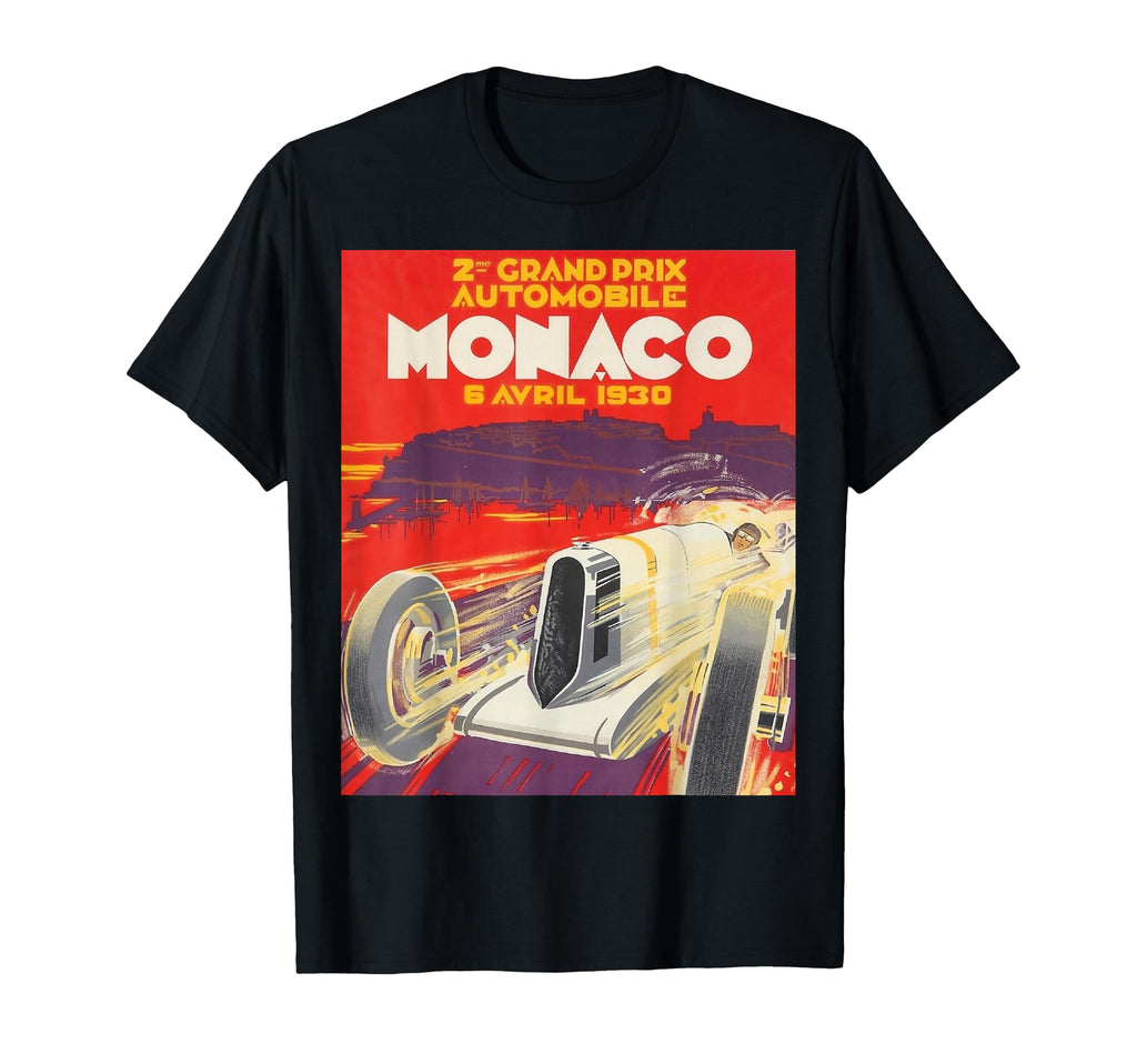 Monaco 1930 Grand Prix T-Shirt - Unique Graphic Men Women - T-Shirt, Sweatshirt, Hoodie