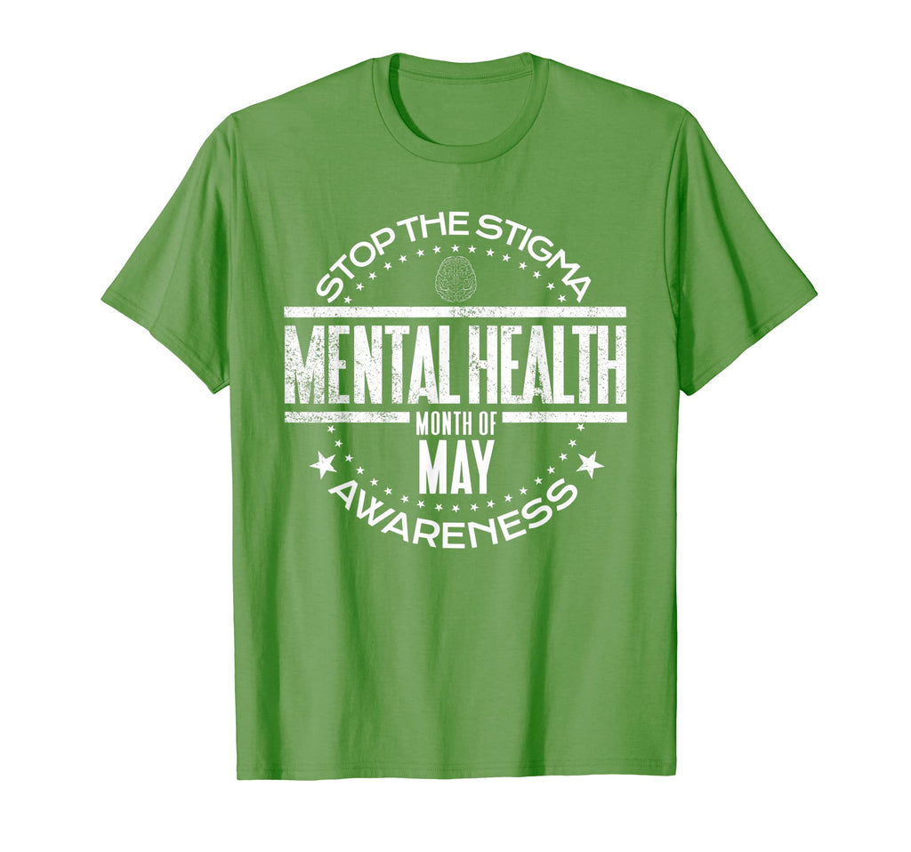 Mental Health Awareness Stop Stigma T-Shirt - Minimalist Print Unisex - T-Shirt, Sweatshirt, Hoodie