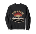 Car Holic Sunset Car Sweatshirt - Aesthetic Graphic for Adults - T-Shirt, Sweatshirt, Hoodie
