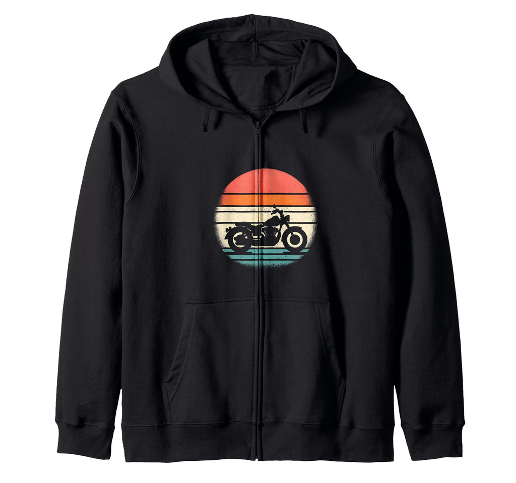 Motorcycle Sunset T-Shirt - Streetwear Style Unisex - T-Shirt, Sweatshirt, Hoodie