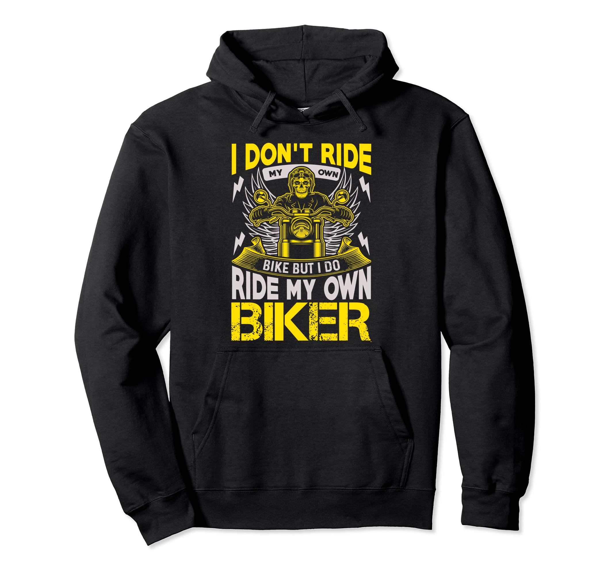 I Dont Ride My Own Bike Rider Hoodie - Minimalist Print Men Women - T-Shirt, Sweatshirt, Hoodie