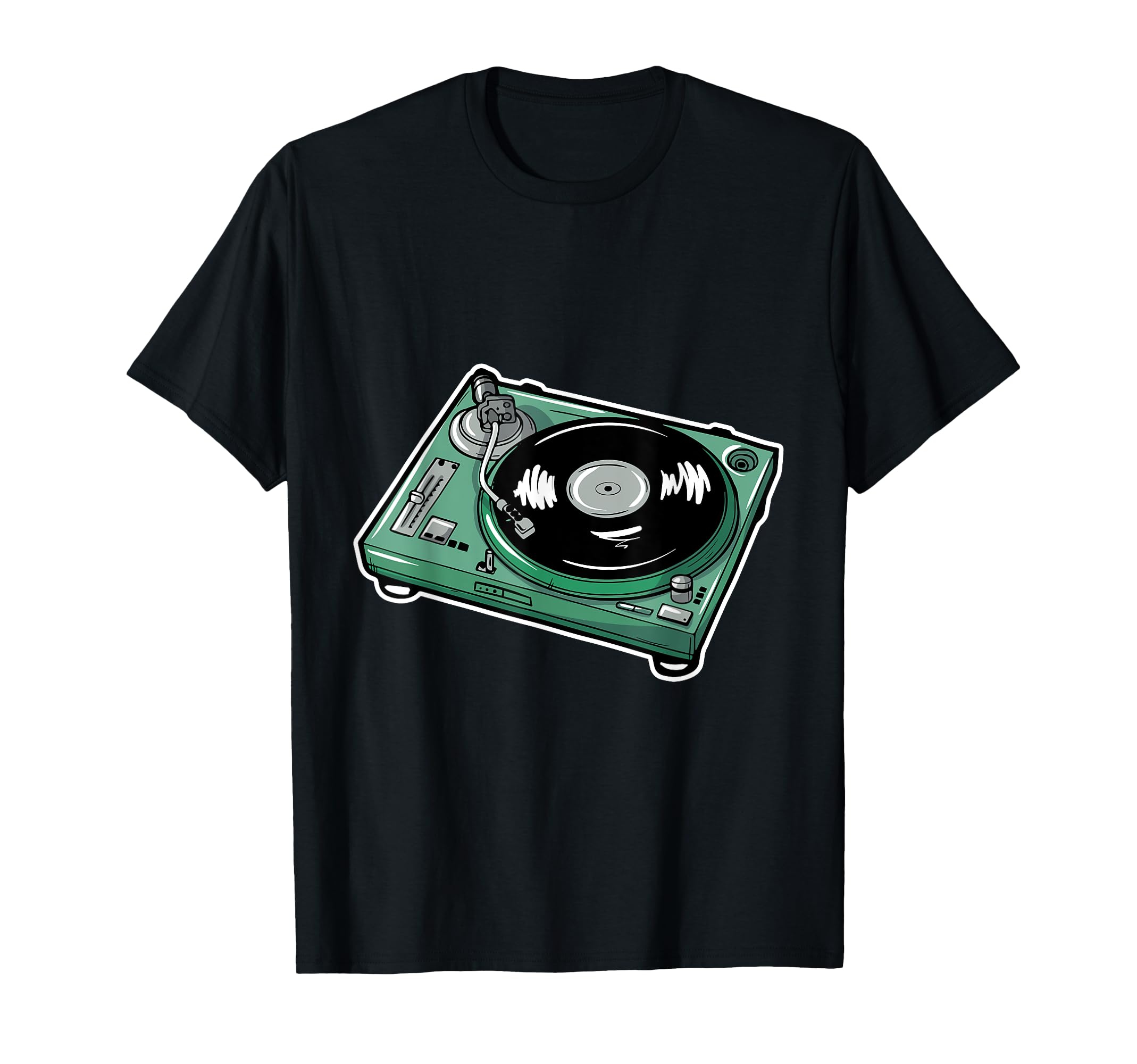 Record Player Vinyl Lovers Gift T-Shirt - Aesthetic Graphic Men Women - T-Shirt, Sweatshirt, Hoodie
