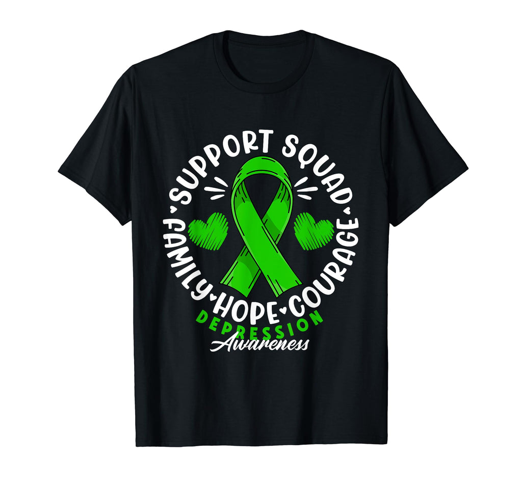 Support Awareness Squad I Mental T-Shirt - Fun Novelty Design Men Women - T-Shirt, Sweatshirt, Hoodie
