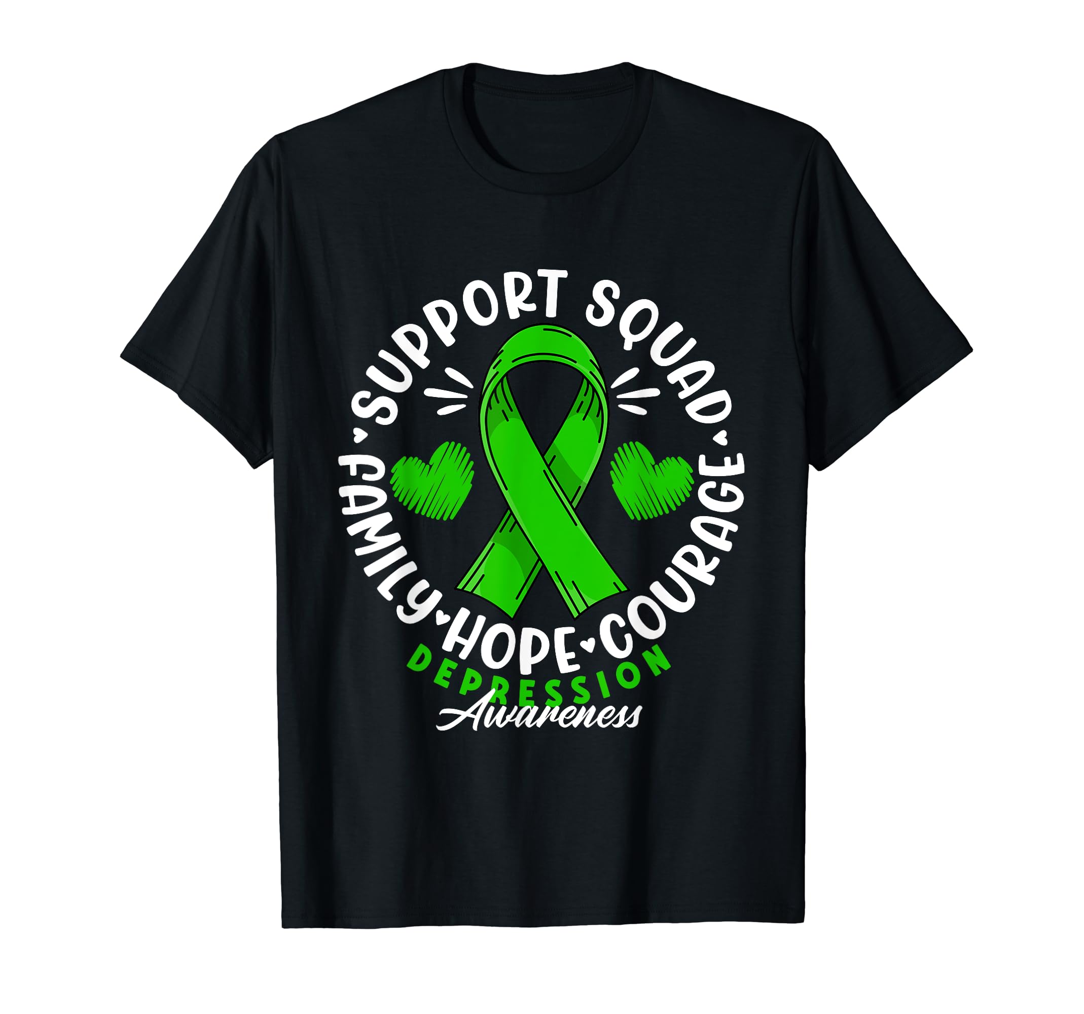Support Awareness Squad I Mental T-Shirt - Fun Novelty Design Men Women - T-Shirt, Sweatshirt, Hoodie