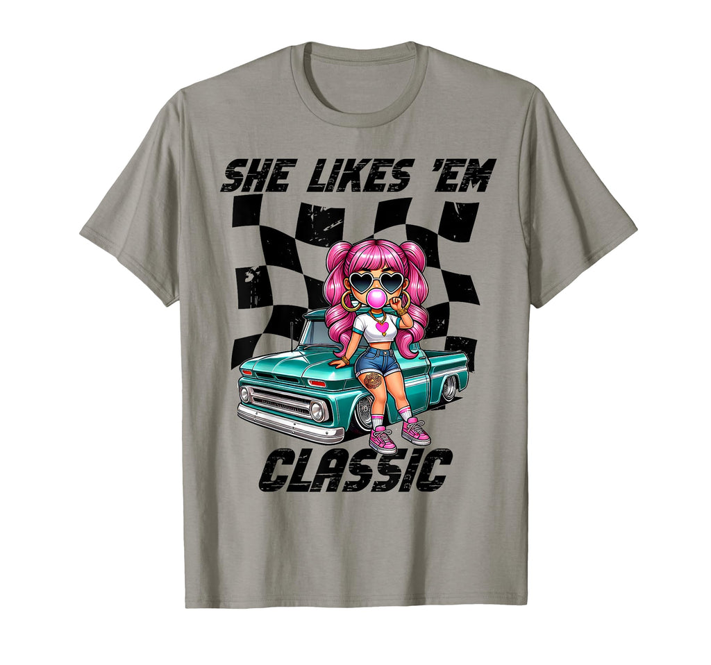 Mexican Latino Car Show Chola Truck T-Shirt - Graphic Print for Adults - T-Shirt, Sweatshirt, Hoodie