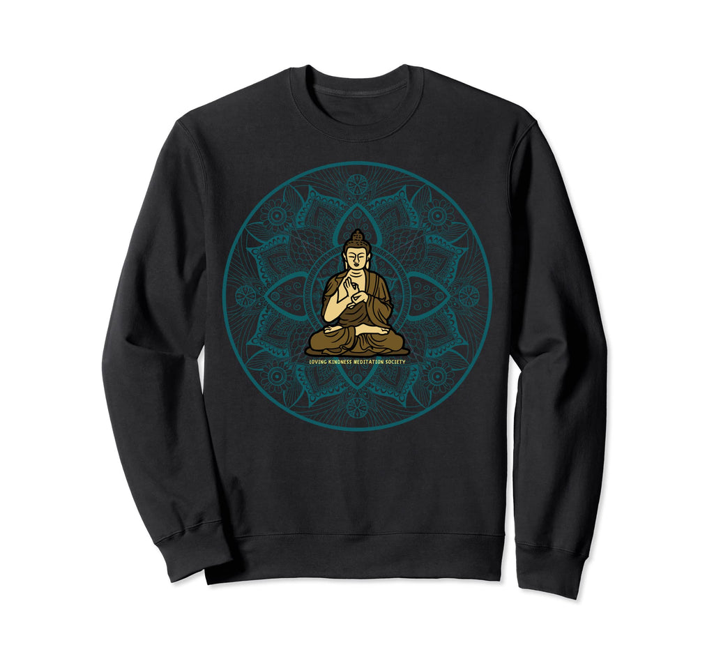 Mindfulness Buddha Buddhism Spiritual Sweatshirt - Minimalist Print Unisex - T-Shirt, Sweatshirt, Hoodie