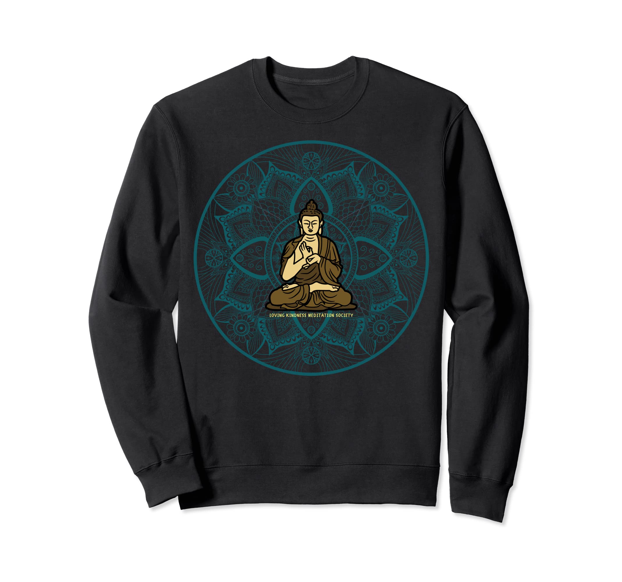 Mindfulness Buddha Buddhism Spiritual Sweatshirt - Minimalist Print Unisex - T-Shirt, Sweatshirt, Hoodie