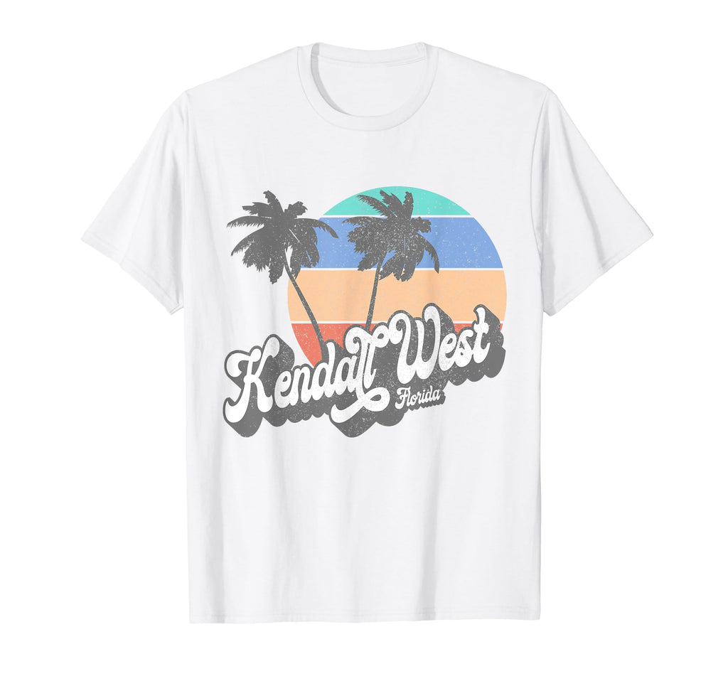 Kendall West Florida Fl Beach Surf T-Shirt - Aesthetic Graphic Unisex - T-Shirt, Sweatshirt, Hoodie
