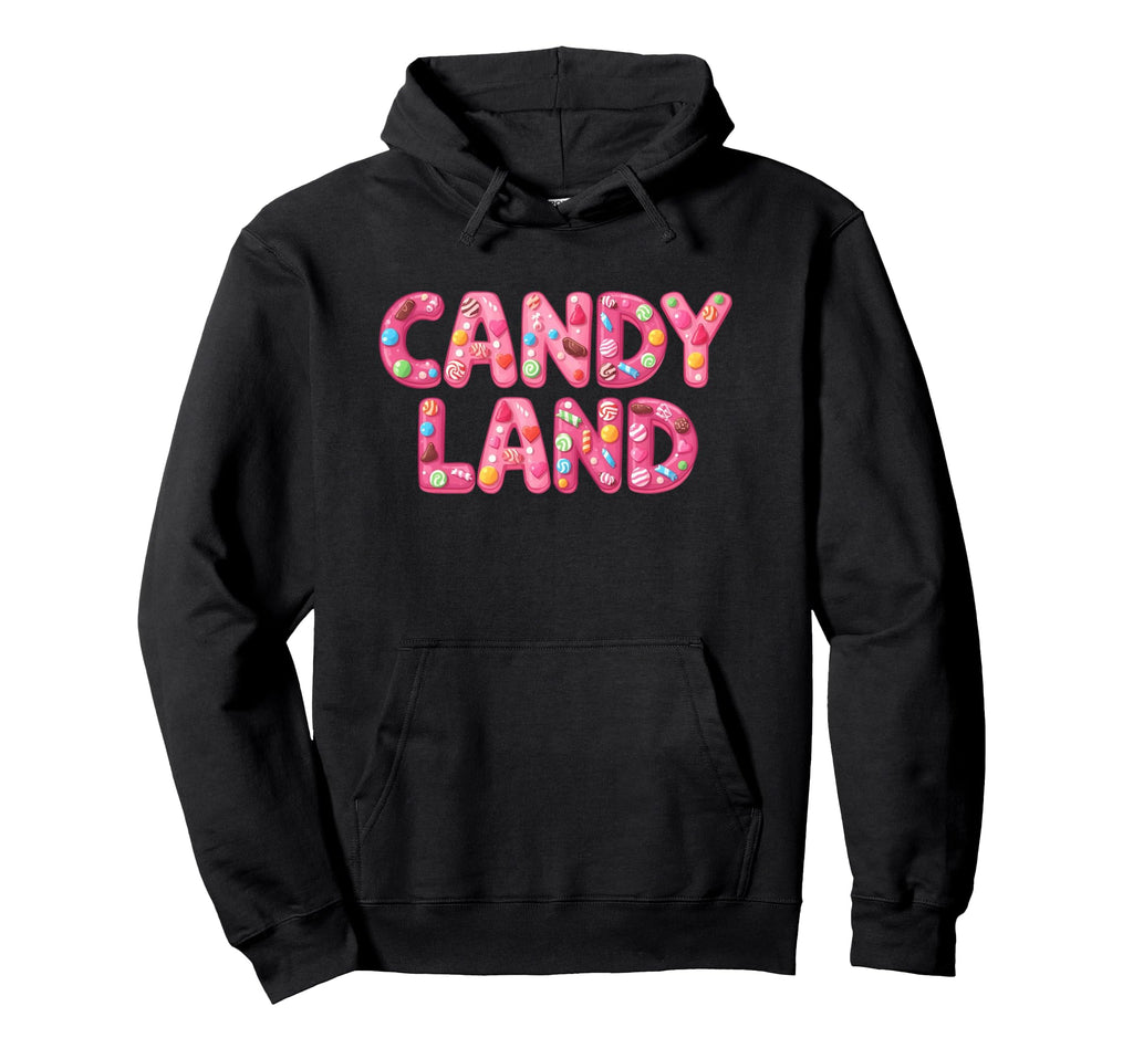 Candy Land Logo Candys Hoodie - Novelty Apparel Unisex - T-Shirt, Sweatshirt, Hoodie