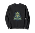 Yoga Frog Meditation Sweatshirt - Casual Everyday Wear for Adults - T-Shirt, Sweatshirt, Hoodie