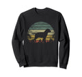 Labrador 60S 70S Sunset Dogs Sweatshirt - Aesthetic Graphic Men Women - T-Shirt, Sweatshirt, Hoodie