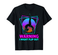 Warning I Might Flip Out Funny Gymnast T-Shirt - Trendy Graphic for Adults - T-Shirt, Sweatshirt, Hoodie
