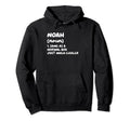 Noah Definition Name Hoodie - Fun Novelty Design for Adults - T-Shirt, Sweatshirt, Hoodie