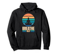 Breathe Deep Meditation Hoodie - Graphic Print Unisex - T-Shirt, Sweatshirt, Hoodie