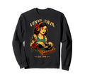 Vinyl Diva Dj Funny Record Player Music Sweatshirt - Trendy Graphic Unisex - T-Shirt, Sweatshirt, Hoodie