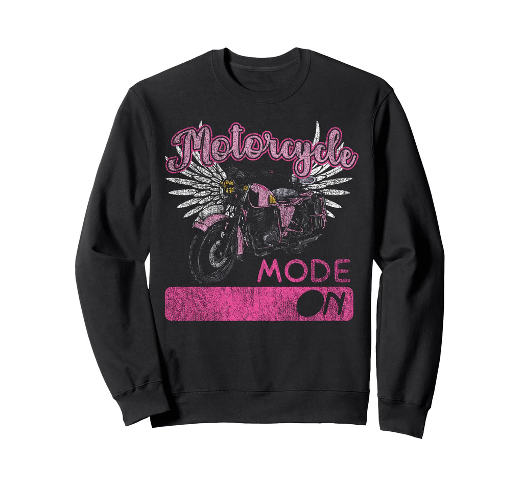 Motorcycle Biker Motorcycle Mode Sweatshirt - Trendy Graphic Men Women - T-Shirt, Sweatshirt, Hoodie