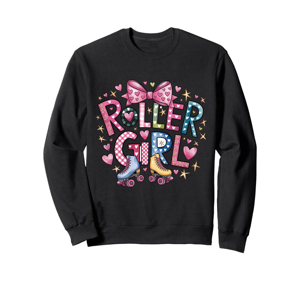 Roller Skater 80S Roller Skates 70S Sweatshirt - Graphic Print for Adults - T-Shirt, Sweatshirt, Hoodie