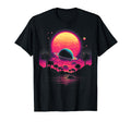 Vaporwave Solar System 80S Synthwave T-Shirt - Aesthetic Graphic Men Women - T-Shirt, Sweatshirt, Hoodie