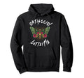 Antisocial Butterfly Hoodie - Unique Graphic Men Women - T-Shirt, Sweatshirt, Hoodie