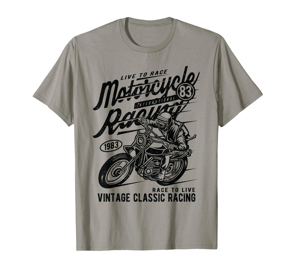 Motorcycle Racing Distressed T-Shirt - Casual Everyday Wear Unisex - T-Shirt, Sweatshirt, Hoodie