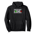 Biker 1N23456 Motorcycle Gear Shift Hoodie - Trendy Graphic Unisex - T-Shirt, Sweatshirt, Hoodie