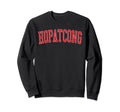 Hopatcong Nj Distressed Red Varsity Sweatshirt - Custom Art Print Unisex - T-Shirt, Sweatshirt, Hoodie