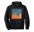 Japanese Art Tiger Lover Yoga Distressed Hoodie - Unique Graphic for Adults - T-Shirt, Sweatshirt, Hoodie