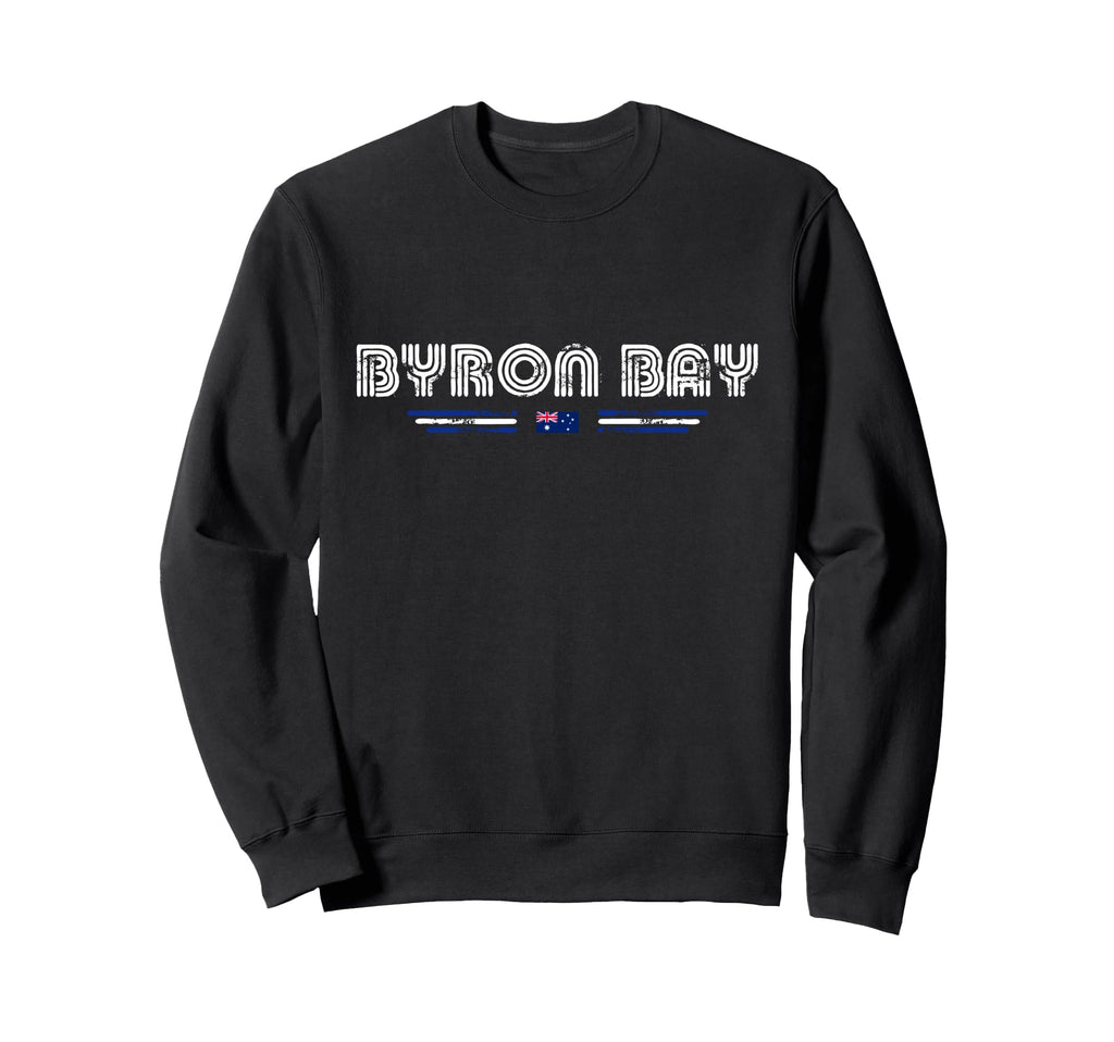 Byron Bay Australia 70S 80S Type Sweatshirt - Custom Art Print Men Women - T-Shirt, Sweatshirt, Hoodie