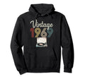 1969 Born 1969 Vinyl Record Player Hoodie - Streetwear Style Unisex - T-Shirt, Sweatshirt, Hoodie