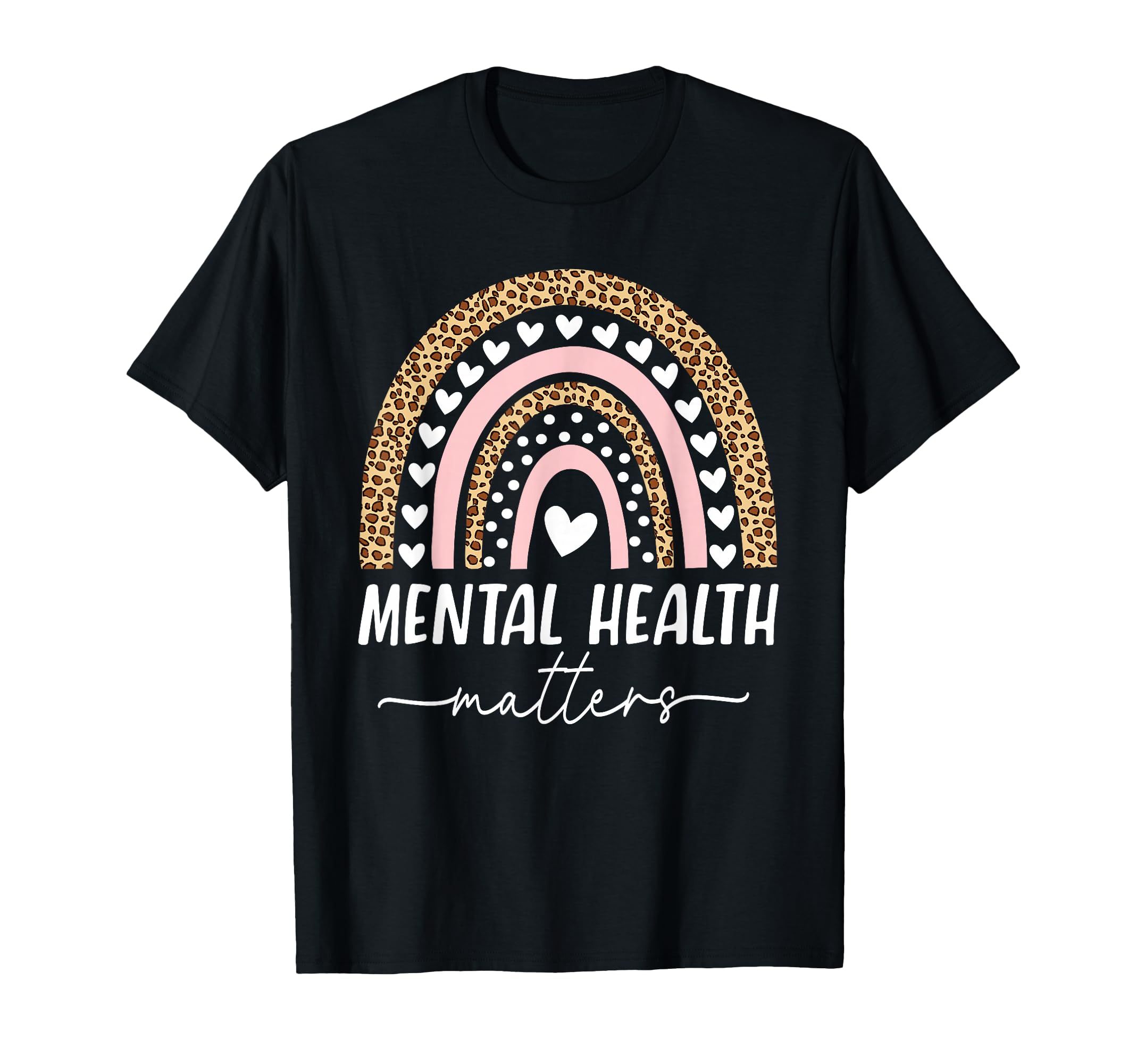 Mental Health Matters Human Brain T-Shirt - Custom Art Print Unisex - T-Shirt, Sweatshirt, Hoodie