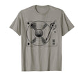 Turntable Audio Lp Vinyl Record Player T-Shirt - Minimalist Print Men Women - T-Shirt, Sweatshirt, Hoodie