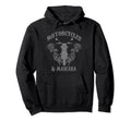 Motorcycles Mascara Biker Hoodie - Casual Everyday Wear Unisex - T-Shirt, Sweatshirt, Hoodie