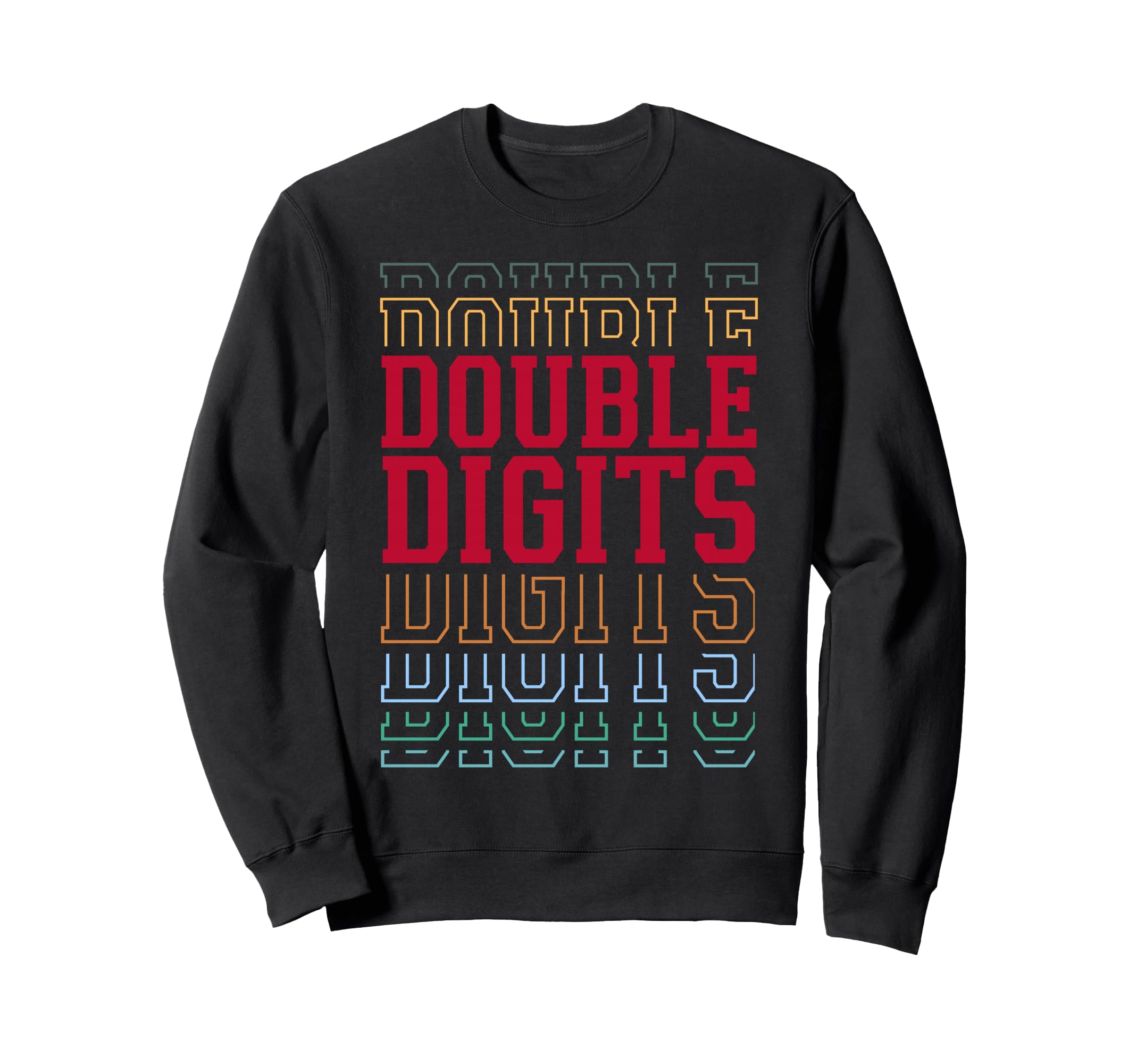 Double Digits 10Th Birthday Sweatshirt - Aesthetic Graphic Men Women - T-Shirt, Sweatshirt, Hoodie