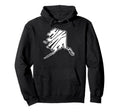 Hike Alaska State Outdoor Hiking Typography Hoodie - Unique Graphic Unisex - T-Shirt, Sweatshirt, Hoodie