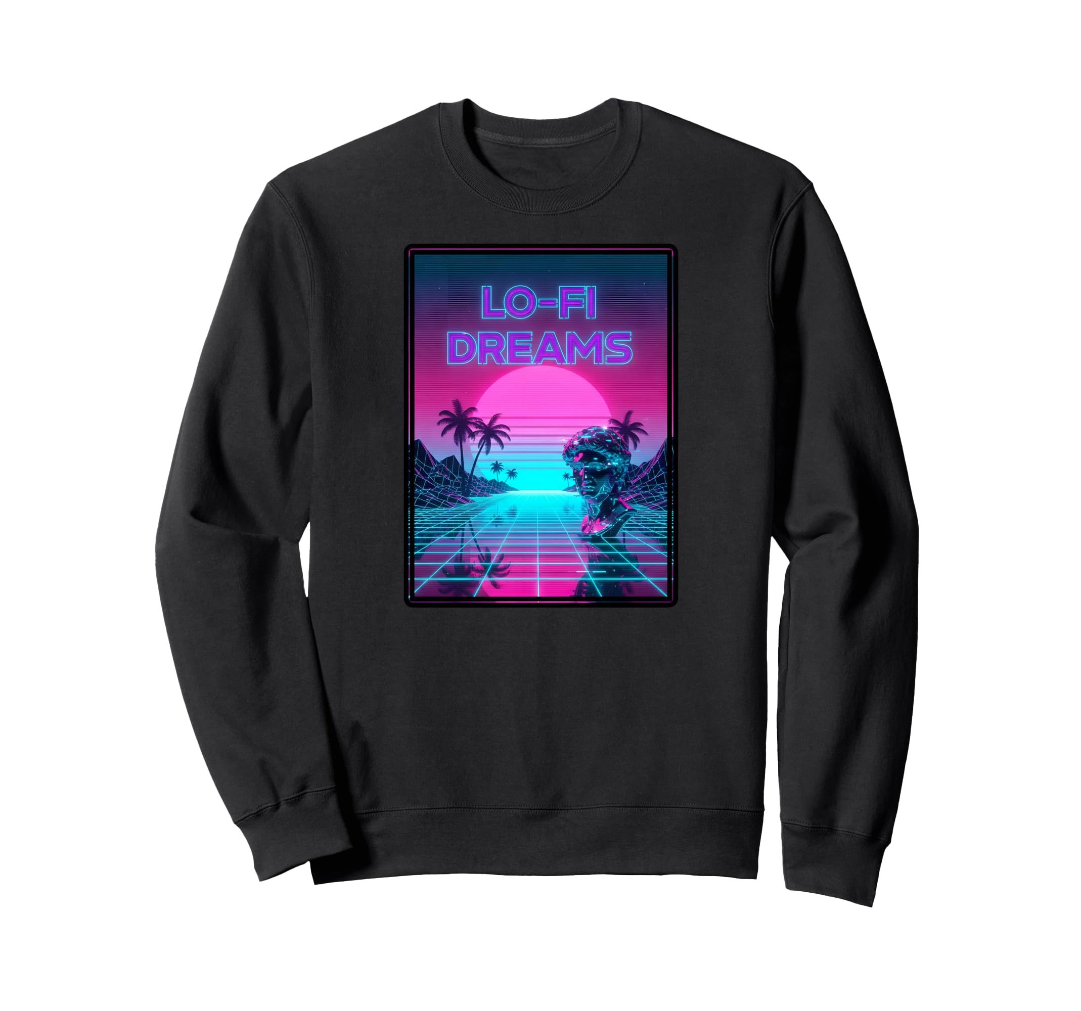 Lo Fi Dreams Vaporwave 80S Sweatshirt - Streetwear Style Men Women - T-Shirt, Sweatshirt, Hoodie